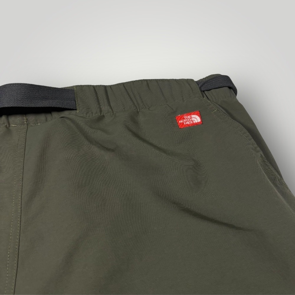 The North Face Mens XL Green Nylon Belted Cargo Hiking Shorts RN61661 - Picture 11 of 11